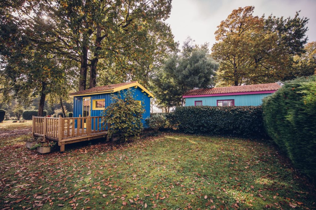 Location cabane camping du parc Etaules Royan