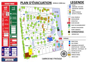 Plan camping du Parc Etaules