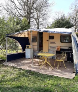 Caravane camping du parc Etaules